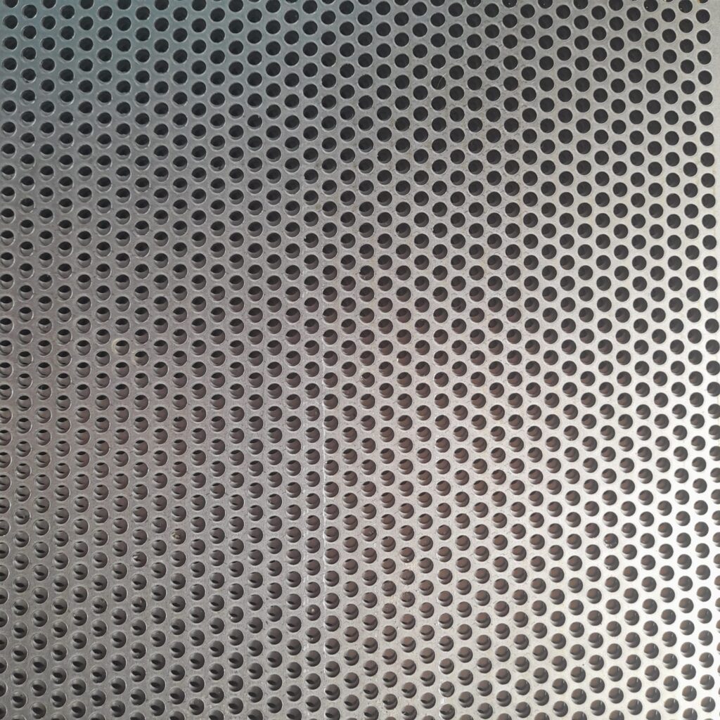 planchas perforadas redondas